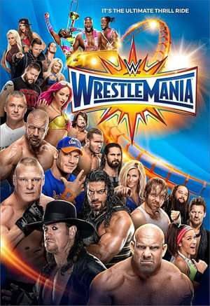WWE Wrestlemania 33 2017 Poster