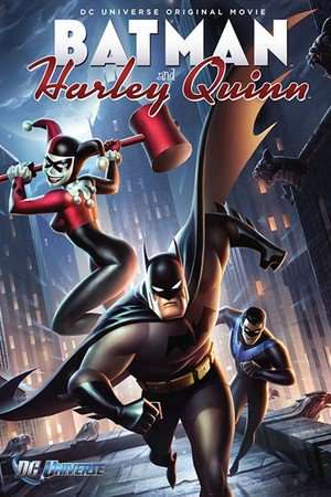 Poster Batman and Harley Quinn (2017) jf