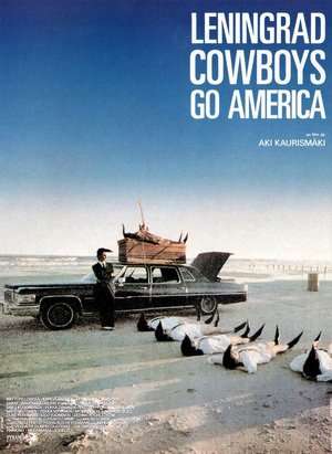 Poster Leningrad Cowboys Go America (1989)