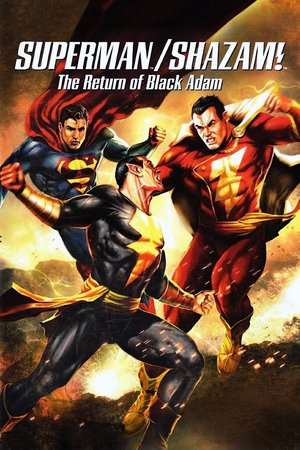 Poster Superman/Shazam!: The Return of Black Adam (2010)