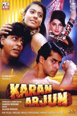 Poster Karan Arjun (1995) jf