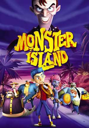 Poster Monster Island (2017)