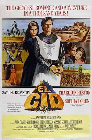 Poster El Cid (1961)