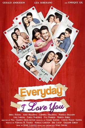 Poster Nonton Everyday I Love You (2015) Sub Indo jf