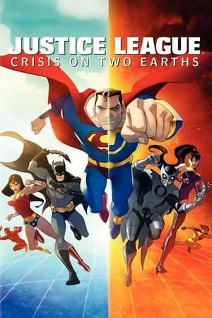 Poster Justice League: Crisis on Two Earths (2010) ewq