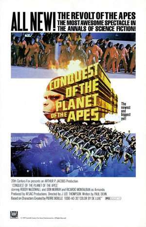 Poster Conquest of the Planet of the Apes (1972)