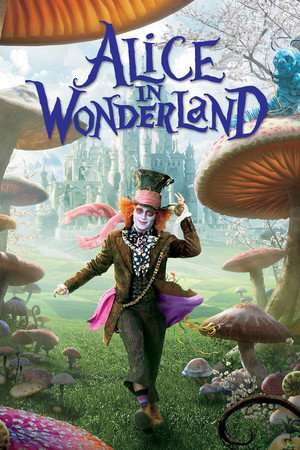 Poster Nonton Alice in Wonderland (2010) Sub Indo jf