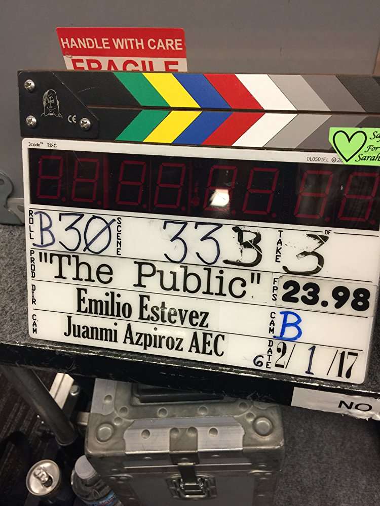 Poster The Public (2018) jf