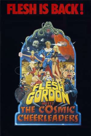 Poster Nonton Flesh Gordon Meets the Cosmic Cheerleaders (1990) Sub Indo jf