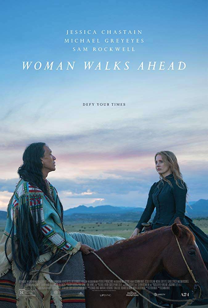 Poster Woman Walks Ahead (2017) jf