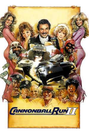 Poster Nonton Cannonball Run II (1984) Sub Indo jf