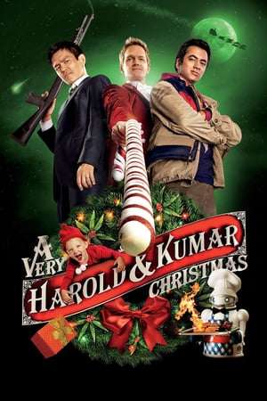 Poster Nonton A Very Harold & Kumar Christmas (2011) Sub Indo jf