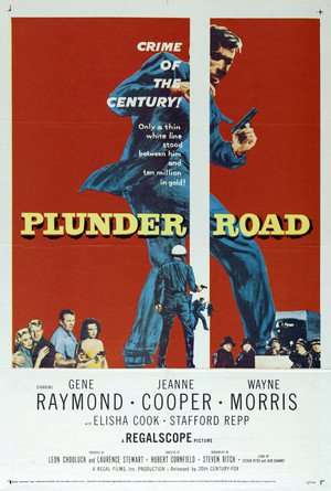 Poster Plunder Road (1957)