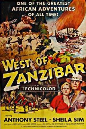 Poster West of Zanzibar (1954)