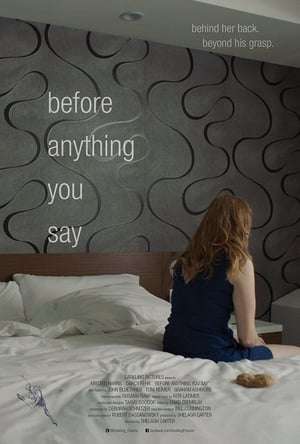 Before Anything You Say 2016 Poster