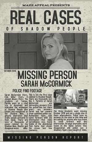 Poster Real Cases of Shadow People The Sarah McCormick Story (2019)