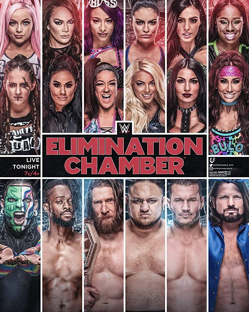 WWE Elimination Chamber 2019 Poster
