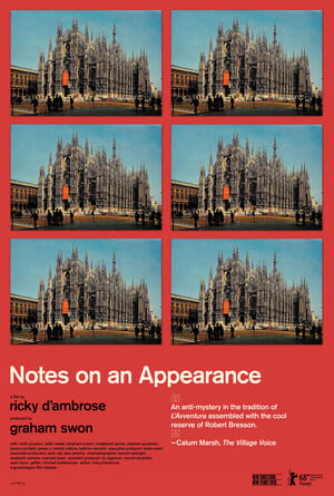 Poster Notes on an Appearance (2018)