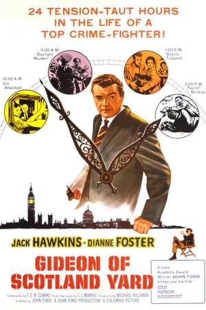 Poster Gideon of Scotland Yard (1958)