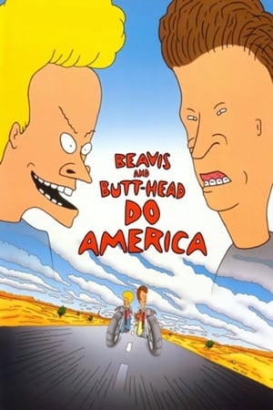 Poster Nonton Beavis and Butt-Head Do America (1996) Sub Indo jf