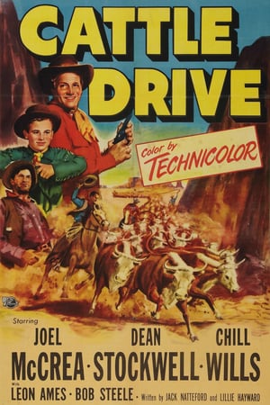 Cattle Drive 1951 Poster