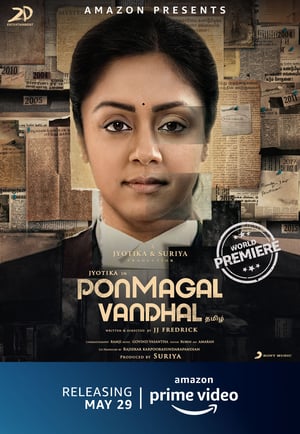 Poster Ponmagal Vandhal (2020) jf