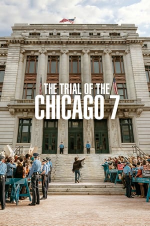 Poster Nonton The Trial of the Chicago 7 (2020) Sub Indo jf