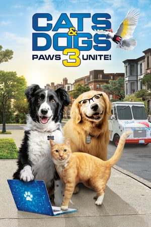 Poster Nonton Cats & Dogs 3: Paws Unite (2020) Sub Indo jf