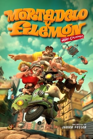 Poster Nonton Mortadelo and Filemon: Mission Implausible (2014) Sub Indo jf