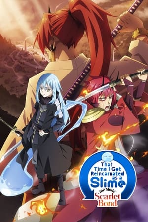 Poster Nonton That Time I Got Reincarnated as a Slime the Movie: Scarlet Bond (2022) Sub Indo jf