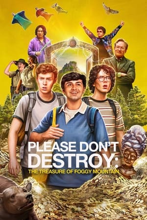 Poster Nonton Please Don’t Destroy: The Treasure of Foggy Mountain (2023) Sub Indo jf