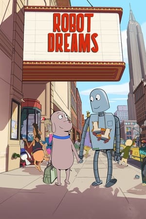 Poster Nonton Robot Dreams 2023 Sub Indo