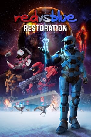 Poster Nonton Red vs. Blue: Restoration 2024 Sub Indo