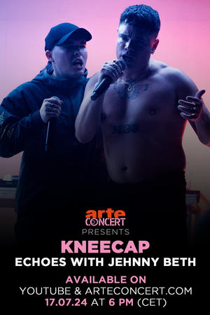 Kneecap ARTE Concert 2024 Poster