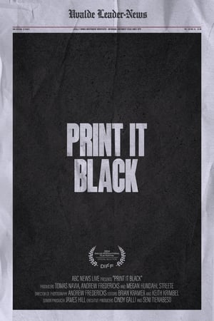 Print It Black 2024 Poster